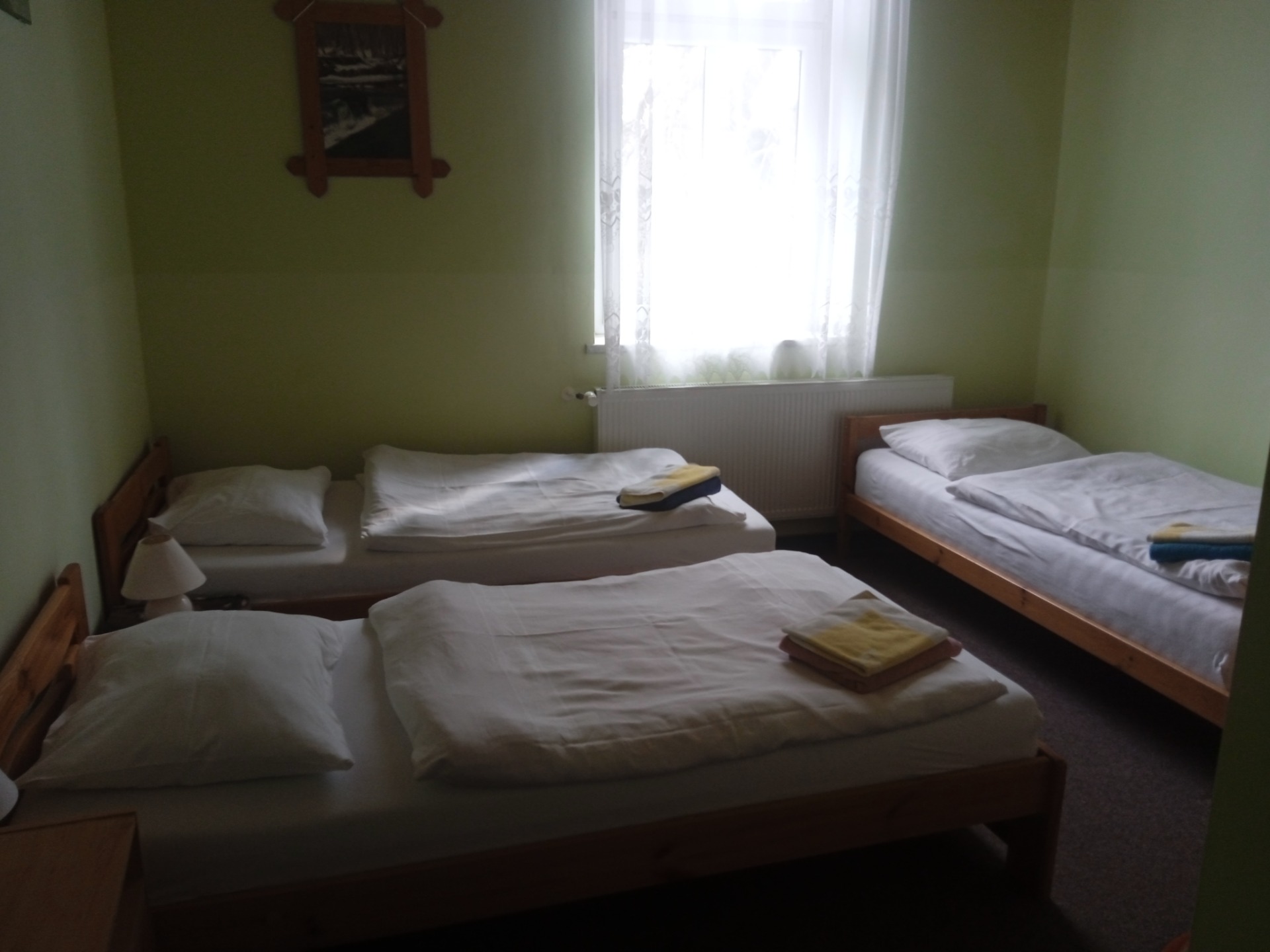 Třílůžkové pokoje